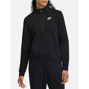 Size XS - Nike Sportswear Club Fleece Women's 1/2-Zip Sweatshirt DQ5838-010
